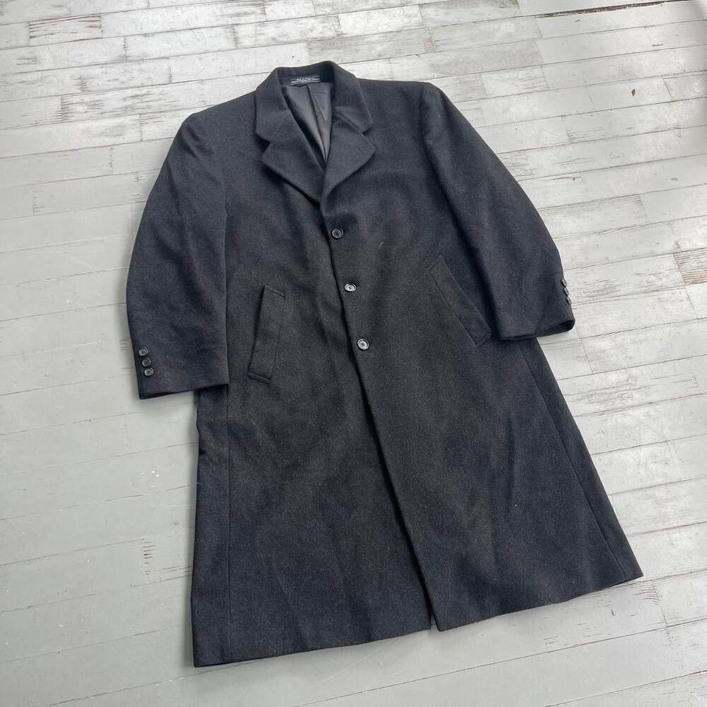 Vintage Marco Canelli Cashmere Wool Old Money Blazer Trench
